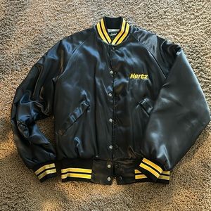 Dunbrooke Vtg bomber jacket Hertz logo